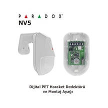 Paradox Nv5 Dijital Pet Haraket Dedektörü Ve Montaj Ayağı