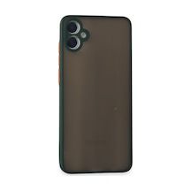 Samsung Galaxy Uyumlu A05 Kılıf Montreal Silikon Kapak - Yeşil Bz8683140657376