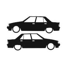 Renault 9 Broadway Basık Araç Sticker