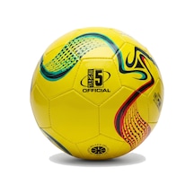 Futbol Topu Sert Zemin Halı Saha 5 Numara Sarı