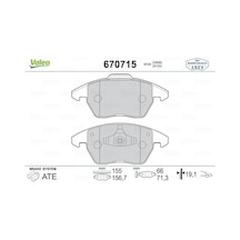 Citroen C4 2004-2014 Arası 2.0 Hdi, 2.0 16v Valeo Marka Ön Balata