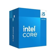 Intel Core I5 14400 29.5mb 10çekirdekli O/b Uhd Vga 1700p 65w Kutulu+fanlı