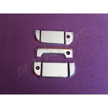 Woc Chrome Vw T4 Caravelle Krom Kapı Kolu 1995-2003 3 Kapı 7 Parç