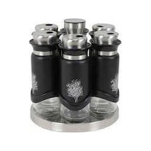 Neva N2988 Sweet Premium Çınar 6 Lı Baharat Seti Siyah