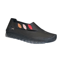 Cex 26y Nbl16 Siyah Kadın Comfort Deri Ayakkabı 7559