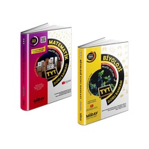 Miray Tyt Matematik + Biyoloji Soru Bankası Seti 2 Kitap 2023