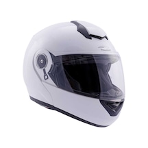 Zeus Kask/zs-3050 Solıd Whıte Siyah