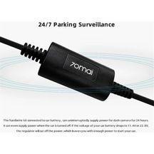 Novahub 70mai Up02 A800-500s-d07-d08 Park Gözetim Kablo - 24 Saat Akıllı Arka Görünüm Ayna - Uygun Ve Güvenli Park İzleme