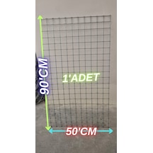 Hasır Tel 4 Göz Arası 3mm Kalınlık 90 Cm Yükseklik X 50 Cm Eni - 1- Adet