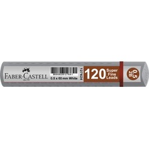 Faber-castell Grıp Min 0.5 2b 60mm. 120'li Gümüş