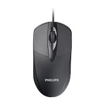Philips Spk 7105 Kablolu Usb 1000 Dpi Optik Mouse Siyah