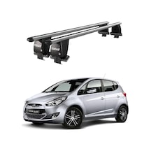Royal Hyundai İx20 2010 Ve Sonrası Uyumlu Gri Kilitli Ara Atkı Port Bagaj Tavan Barı
