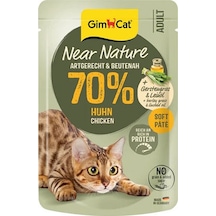 Gimcat Near Nature Ezme Tavuklu Pouch Yetişkin Kedi Konservesi 85 Gr 157-20001.01