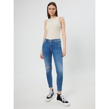 LOFT Nicole Skinny Fit Kadın Pantolon Lf2032555 Q1.v1 Denim