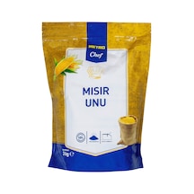 Metro Chef Mısır Unu 3 Kg - İnce Öğütülmüş, Çok Amaçlı Kullanım Tarı