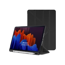 Samsung Galaxy Tab A9 Kılıf Origami Pencil Siyah Galaxy Tab A9 İle Uyumlu Kılıf - Siyah