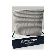 Merinos Modern Line 3 Parça Battaniye Set Çk Açık Gri