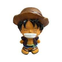 Piece Luffy Figürlü Kumbara Plastik 20 Cm Mor