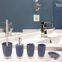 Suntek 5x Banyo Aksesuarları Seti Daire Ev Gri Için Sabun Diş