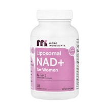 Micro Ingredients, Liposomal Nad+ For Women, 180 Vegetarian Capsules