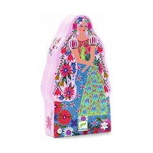 Djeco Dekoratif Puzzle 36 Parça / Princess & Peacock