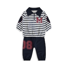Civil Baby M Nakışlı 6-18 Ay Takım - Lacivert