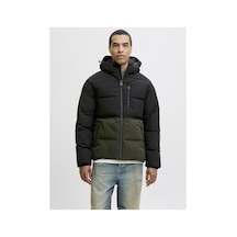 Jack & Jones Jjeowen Puffer Erkek Şişme Mont Su Geçirmez, Soğuk Hava Koruması, Günlük Kışlık Ceket Rosin