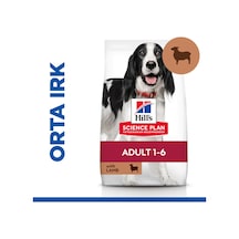 Hill's Hills Orta Irk Kuzu Etli Yetişkin Köpek Maması 12+2 Kg