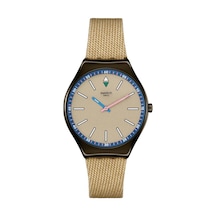 Syxm100 Swatch Sunbaked Sandstone Unisex Kol Saati Çok Renkli