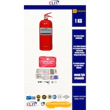 1 Kg Araç İçin Yangın Söndürücü + İlk Yardım Çantası