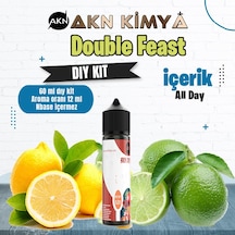 Double Feast Dıy Kit All Day Gıda Aroması %20 Oranda Aroma İçerir Hazır Değildir 60 Ml