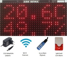 Bewa 5200 Wi-Fi Erişimli Dijital Sıcaklık Ve Nem Göstergesi