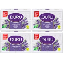 Duru Saf & Doğal Lavanta Beyaz Kalıp Sabun 4 x 600 G