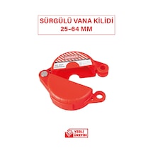Danger Bbu Safety Sürgülü Vana Kilidi Ayarlanabilir, Dayanıklı Ve Evrensel Güvenlik Çözümü