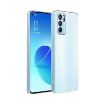 Oppo Reno 6 Pro Kılıf Kamera Korumalı Ultra İnce Şeffaf Silikon Kılıf- 5775 Mh-hs9693-1008
