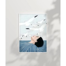 Çerçevesiz Poster Denizin Fısıltıları