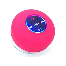 Vantuzlu Su Geçirmez Bluetooth Hoparlör Led Işıklı Su Geçirmez Banyo Küçük Mini Yaratıcı Taşınabilir Kablosuz Ses Eseri