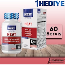 West Nutrition Heat Yeşil Çay & Garsiniya Kompleks 1250 Mg. 120 Tablet-Pillbox ( Hap Kutusu )