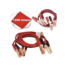 Akü Takviye Şarj Kablosu 1200 Amp Bez Çantalı 1.5 Mt
