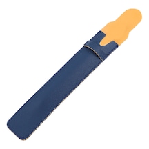 Cbtx Taşınabilir Dayanıklı Su Geçirmez Deri Stylus Kalem Kılıfı Mavi Sarı