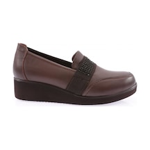 Dgn 1094-22k Kadin Kalin Taban Bantli Comfort Ayakkabi 1094-2106-R0685 Kahverengi