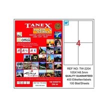 Tanex Tw-2204 105X148.5 Mm Laser Etiket 100 Adet