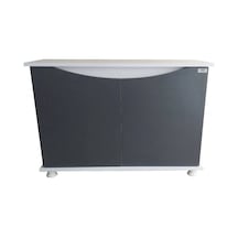 Kanki Pet 100 Cm Mdf Kp1004025ant Flex Antrasit Kapaklı Akvaryum Sehpası 100x40x69 Cm