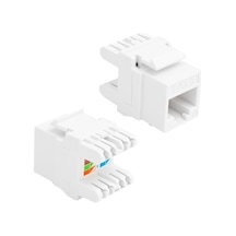 Rj45 Cat6 Şase 180 Derece Keystone Jack