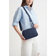 Just Polo Kadın Lacivert 5 Bölmeli Omuz Ve Çapraz Askılı Çantası-bd6000