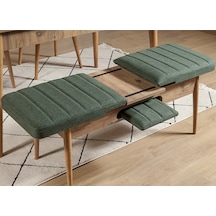Ahşap Açılır Bench Atlantik Yeşil