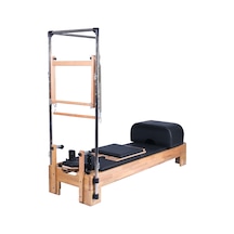 Reforcat Tower Siyah Reformer Plus (+) Pilates Aleti