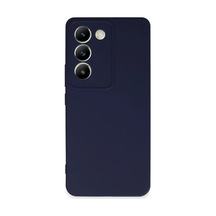 Vivo V30 Lite 4g Kılıf First Silikon - Lacivert 0.2M-Çok Renkli