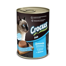Crocus - 821 - Yetişkin Kedi Somonlu Pate Yaş - Hcctrend - Mama 400g
