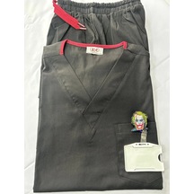 Doktor Hemşire Scrubs Üniforma Ligralı